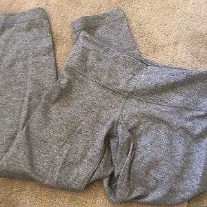 Light gray wash cropped lululemon leggings